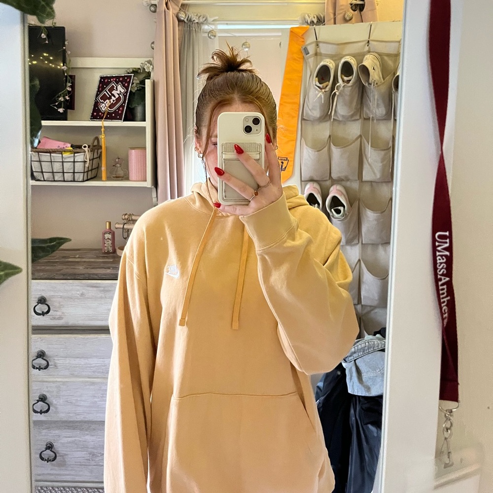 Creamsicle Orange Oversized Classic Nike Hoodie